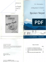 A Beginners Course in Spoken Nepali
