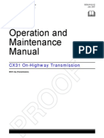 CX31Caterpillar MaintenanceManual