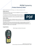 Product3 - Cole - b3 0 Product Summary Sheet