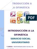 Introducción a la Ofimática