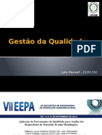 Gestão Da Qualidade