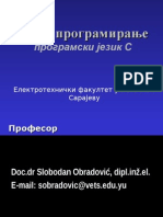 Uvod U Programiranje Predavanja 1