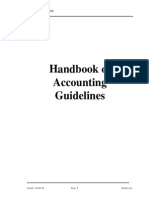 Handbook of Accounting Guidelines