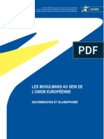 Les Musulmans Au Sein de L'union Européenne Discrimination Et Islamophobie