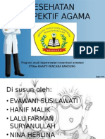 Kesehatan Perspektif Agama