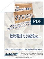 Guia Alfabetizacion Para Educadores Populares (Argentina)