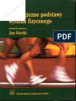 Fizjologiczne Podstawy Wysilku Fizycznego - Jan Gorski