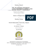 Review of Finite Element Analysis of Universal Joint and Propeller Shaft Assembly