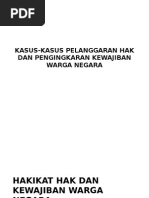 PELANGGARAN HAK DAN PENGINGKARAN KEWAJIBAN WARGA NEGARA.docx