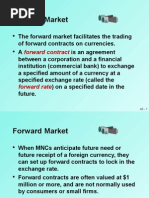 Forward Market