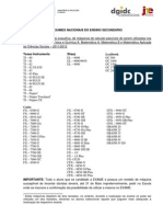 Lista Maquinas Autorizadas Exame Nacional 2011-2012