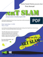 Art Slam: First Annual