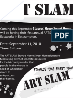 Stavros' Home Sweet Home: Date: September 11, 2010 Time: 2-4 PM