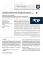 Evaluation of Lubrication Methods How To Generate A Comparable Lubrication For Dry Granules and Powder Material For Tableting Processes 2014 Powder Te