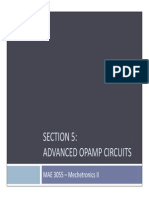SECTION 5 Advanced Opamp Circuits