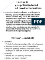 This Lecture/seminar Should Enable You To:: Induced Demand and Its Implications For The