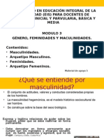 Material de Apoyo 5 Femenidades Masculinidades y Arquetipos