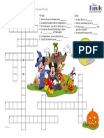 Disney Mickey Mouse Halloween Crossword Puzzle 