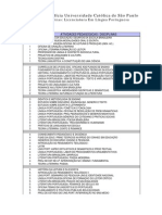 Matriz Letras Licenciatura Portugues