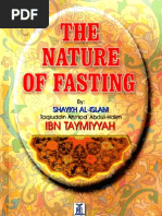 The Nature of Fasting