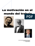 Motivación en El Mundo Del Trabajo