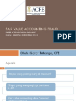 Fair Value Accounting Fraud