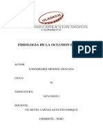 Monografia Oclusión I - 1 PDF