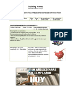 Carolina Morainforme y Ejercicios PDF