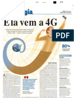 Lá vem a telefonia 4G