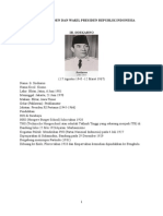 229703953 Biodata Presiden Dan Wakil Presiden Republik Indonesia