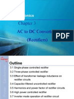 Power Electronics: AC To DC Converters (Rectifiers)