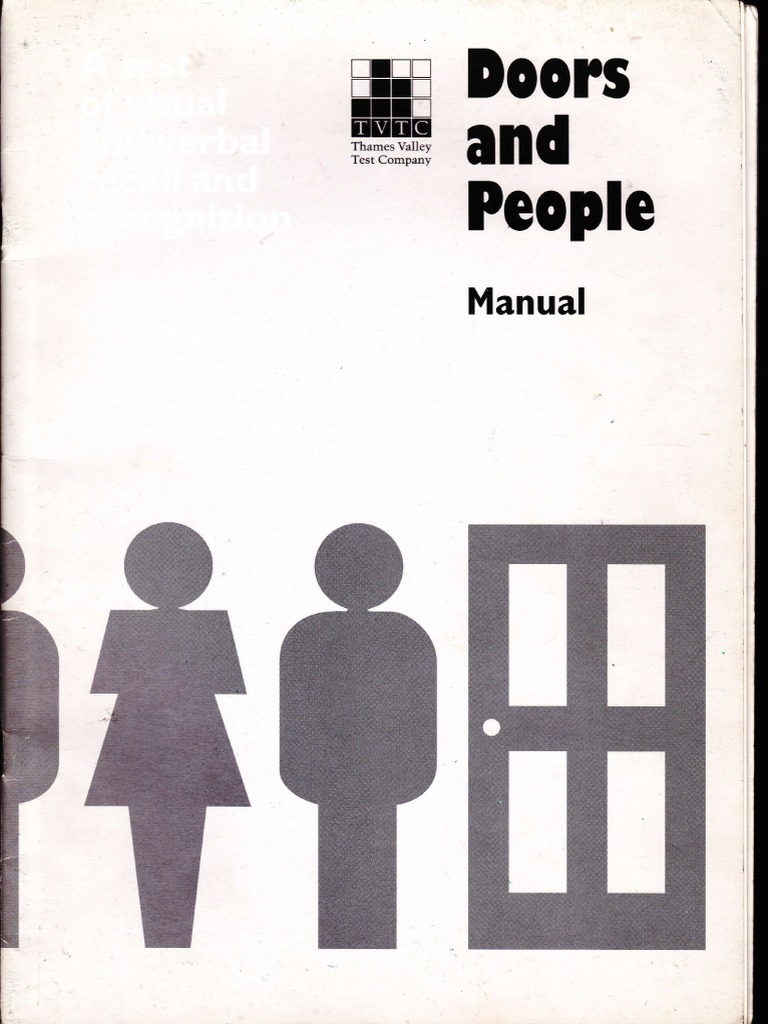 Doors & People manual Recall (Memory) Memory