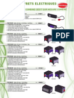 Consommables - Coffrets Electriques