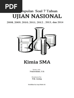 Kumpulan Soal Un Kimia 7 Tahun Terakhir
