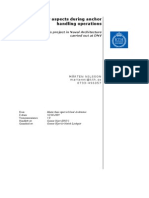 Stability and Anchor Handling Operations