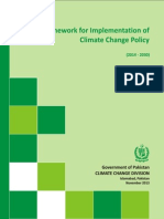 Framework For Implementation of CC Policy