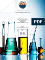 Informe química general: Estequiometria reacciones