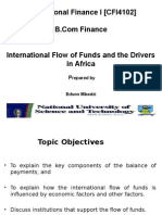 International Flow of Funds & Engines of Growth