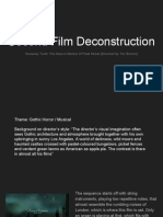Second Film Deconstruction