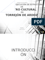 TFG Centro Cultural en Torrejon de Ardoz