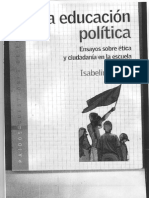 Isabelino Siede - La Educacion Politica