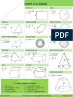 Resumão de Geometria