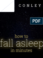 How To Fall Asleep in Minutes