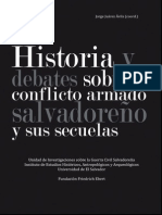 Historia y debates sobre el conflicto armado salvadoreño y sus secuelas