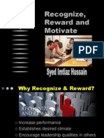Recognize, Reward and Motivate