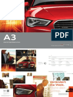 Audi A3 Sportback E-Tron Brochure (Germany)