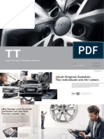 Audi TT / TTS (type FV) Zubehor / Accessories Catalogue (Germany)