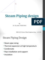 MEE325 Steam Pipe Design