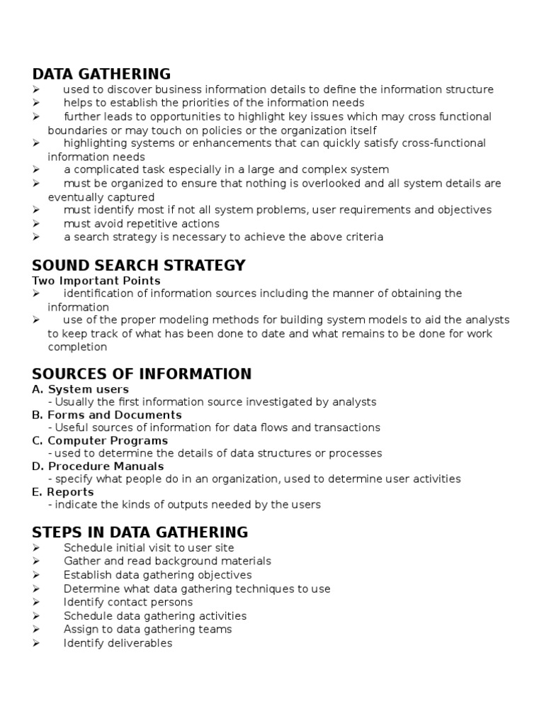 Effective Fact Gathering Techniques | PDF | Intelligence Analysis ...