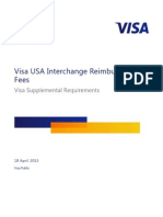 Visa Usa Interchange Reimbursement Fees 2015 April 18